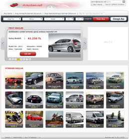 Web Based Vehicle Shopping System | Freelance Project